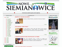 Tablet Screenshot of nowe.siemianowice.pl